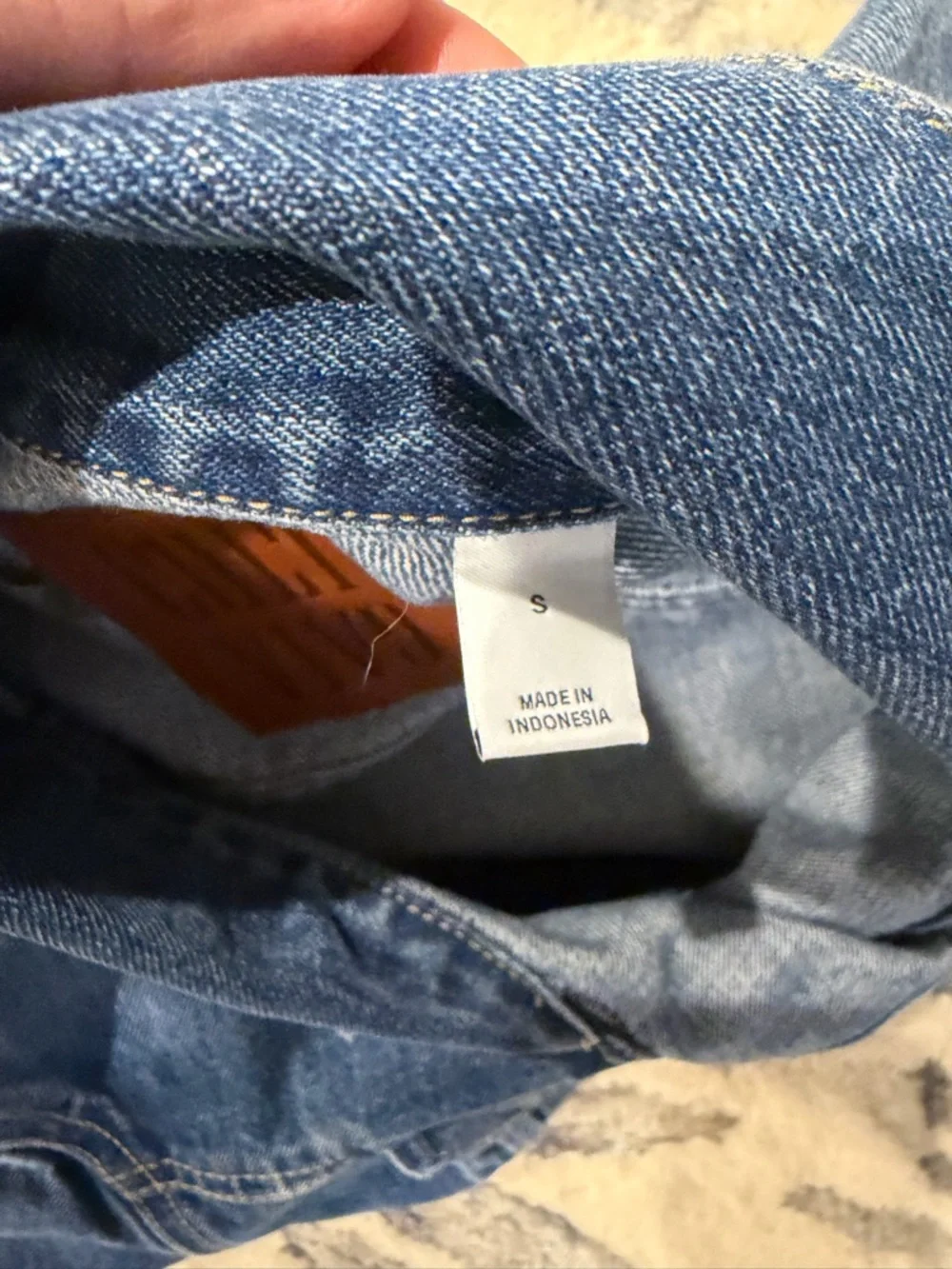Cult Gaia x Gap Collab Blue Denim Jacket - Picture 4 of 8